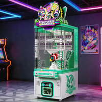 Machine distributrice de perles à pousser pour jeu d'arcade à monnayeur, avec système de récompense par perles, garantie 1 an, en métal