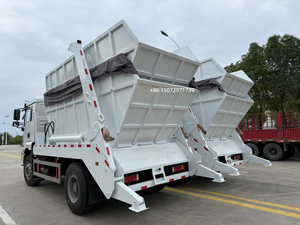 Xe tải thùng sau Shacman 6 tấn 8 tấn 10 tấn, cần cẩu, thu gom rác, vận chuyển rác thải, động cơ diesel & hộp số - Product Image 5