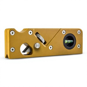 Cepillo de mano para refilar bordes a 45 grados, cepillo de bisel de aleación de aluminio con nivel de burbuja, herramienta manual de desbarbado para carpintero - Product Image 5