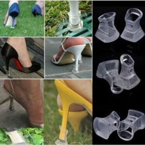Protecteur de talon en plastique antidérapant pour talons hauts, accessoire de réparation pour chaussures femme - Product Image 1