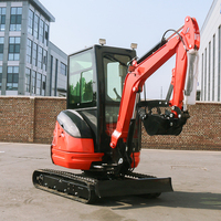 360 ° tournant les accessoires multifonctionnels à la maison de mini excavatrice de la mini excavatrice 2T facultatifs