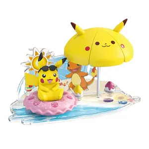 Pikachu-Figur Pokémon Monster sammler-Schmuck mit Squirtle niedlich und modisches Spielzeug für kleine Geister