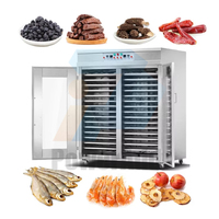 Séchoir à sec pour aliments pour poissons de grande capacité Séchoir à fruits Birdnest au poivre noir rapide de type four et boîte