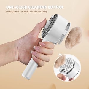 4-Trong-1 <span class=keywords><strong>UVC</strong></span> Pet Bàn Chải Hơi Nước Cho Chải Chuốt Và Khử Trùng Mèo Và Chó - Product Image 2