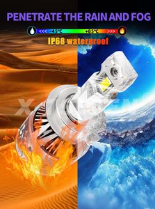 X-7SEVEN Derniers phares LED automobiles 12V 260W 70000LM 6500K IP67 étanches H1 H4 H11 H13 9005 HB3 9006 HB4 pour voiture - Product Image 4