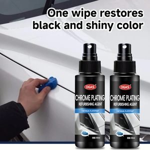 Spray Renovador de Cromo <span class=keywords><strong>para</strong></span> <span class=keywords><strong>Autos</strong></span> OGAS 100ml, Eliminador de Óxido, Reparador Antioxidante - Product Image 2