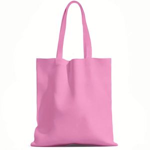 Cotton Canvas Reusable Grocery Shopping Blank Tote <b>Bag</b> with Handles - Product Image 3