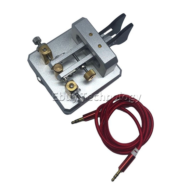 Double Paddle Automatic Key Radio Automatic Morse Key Transmitter Shortwave CW Transmitter Morse Code Key