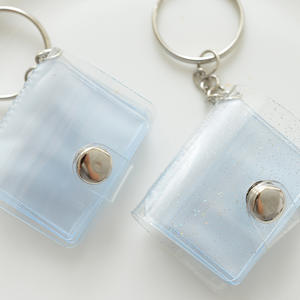 Mini álbum de fotos <span class=keywords><strong>KPOP</strong></span> de 1 pulgadas, con llavero, álbum de fotos, almacenamiento de ID, álbum de fotos, llavero, venta al por mayor - Product Image 2