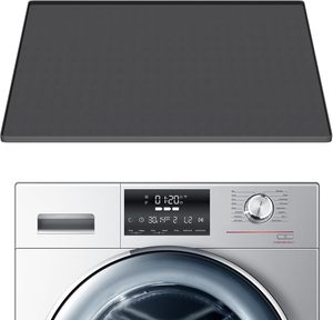 Protector superior para lavadora y secadora, alfombrilla de silicona lavable impermeable para lavadora, secadora, cubierta superior para secadora - Product Image 1