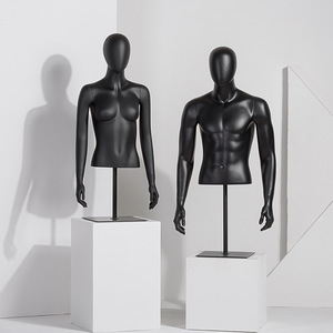 Mannequin unisexe de qualité supérieure, personnalisation d'usine, mannequin demi-corps pour vitrine, fabricants de mannequins de luxe - Product Image 4
