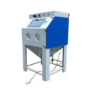Sandblasting Machine Dustless Manual Wet Sand Blasting Cabinet Water Vapour Type Dry Descaling Glass High Pressure Cleaning