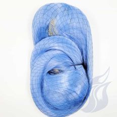 Di alta qualità donne saggio Cosplay parrucca sciolto onda parrucca riccia con capelli lunghi blu cielo ad alta temperatura in fibra elegante alla moda - Product Image 1