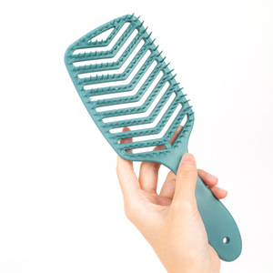 Scalp Massage Hair <b>Brush</b> V-Shaped 20cm Above For <b>Smooth</b> Voluminous Hair - Product Image 2
