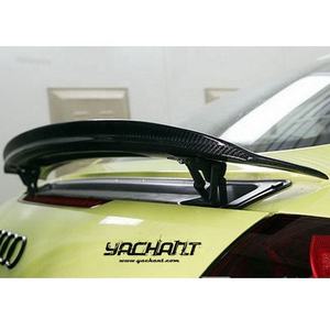 Aileron de coffre en Fiber de carbone d'assurance commerce adapté pour 2007-2013 <span class=keywords><strong>TT</strong></span> TTS <span class=keywords><strong>MK2</strong></span> Type 8J AP Style Spoiler arrière Bodykit - Product Image 1