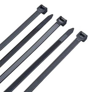สายรัดเคเบิลไทร์ไนลอนสีดำขาวแบบล็อคอัตโนมัติ ขนาด 2.5 มม. x 150 มม. - Product Image 4
