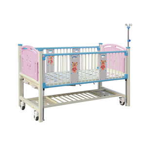Letto Ospedaliero Pediatrico Manuale DEFENG per Uso Medico e Domestico con Telaio in Acciaio Inossidabile Modello 03, Garanzia di 2 Anni per Assistenza Domiciliare - Product Image 2