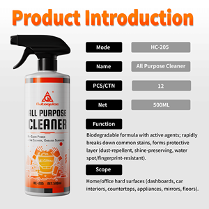 Nettoyant tout usage Autoquize 500ML Formule biodégradable multi-surfaces <span class=keywords><strong>pour</strong></span> voiture, maison, surfaces dures, anti-poussière, puissant - Product Image 4