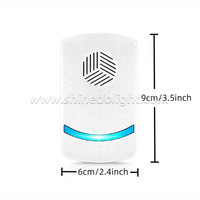 Répulsif Ultrasonique Anti-Nuisibles Électronique pour Souris Insectes Rats Punaises de Lit Araignées, Contrôle des Rongeurs et Animaux Domestiques