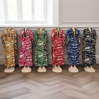 Robe longue africaine de haute qualité avec motif diamant, style musulman, grande taille, élégante