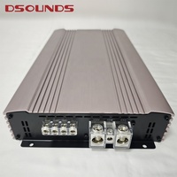 Amplificateur de voiture de basse SPL monobloc 2000Wrms avec télécommande filaire pour dominance des basses audio de voiture