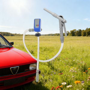 Pompe centrifuge en plastique alimentée par batterie 5,0 GPM Distributeur de transfert de carburant Station-service Buse manuelle OEM Personnalisable Robuste - Product Image 6