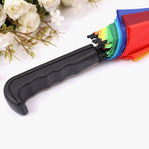 Parapluie de golf imperméable de haute qualité pour l'extérieur, design personnalisé, structure robuste, parapluies de golf arc-en-ciel - Product Image 5