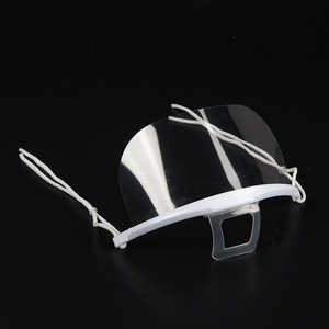Protection faciale transparente en plastique anti-buée pour chef de restaurant, serveur, jetable - Product Image 1