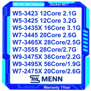 W5 3423 3425 3435X W7 3445 3465X 3555 W9 3475X 3495X W5-3423 W5-3425 W5-3435X W7-3445 W7-3465X W7-3555 W9-3475X W9-3495X ซีพียู - Product Image 1