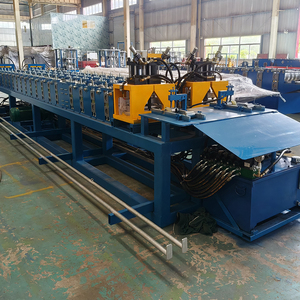 เครื่องขึ้นรูปเหล็กแผ่นเคลือบสังกะสีอัตโนมัติสำหรับโครงฝ้าเพดาน รูปทรงหมวกสองชั้น และผนังแบบรางเหล็ก - Product Image 4