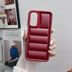 Custodia Airbag piumino Puffer custodia in TPU morbido antiurto <span class=keywords><strong>per</strong></span> <span class=keywords><strong>Realme</strong></span> 12x C61 C63 Note 60 Note 50 - Product Image 1