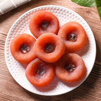 Vente en gros en vrac de kaki chinois séché Collation sucrée chinoise de haute qualité Gâteau kaki fruits secs de haute qualité Accepté OEM