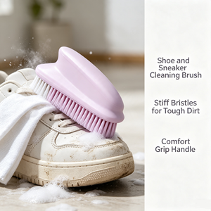 Soft Bristle Laundry Cleaning <b>Brush</b> Plastic Clothes <b>Scrub</b> <b>Brush</b> Household Garment Care <b>Brush</b> - Product Image 4