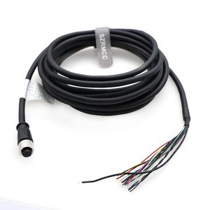 สายเซ็นเซอร์ SZRMCC M12 A Code 17 พิน แบบตัวเมีย สำหรับระบบวิชั่น กล้อง 3 มิติ 2 มิติ - Product Image 1