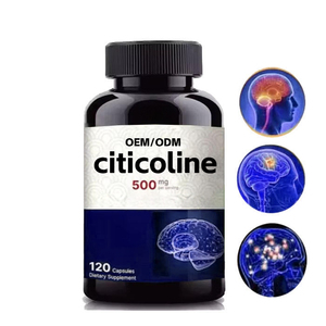 Cápsulas de Citicolina con Vitamina OEM/ODM, Suplementos de Grado Alimenticio para la Salud Cerebral, 1000 mg de <span class=keywords><strong>CDP</strong></span>-Holina, 500 mg de Citicolina - Product Image 3