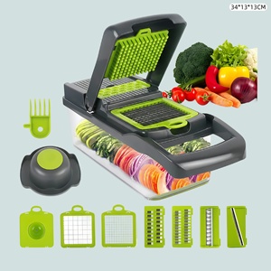 Small Kitchen Gadget <strong>2026</strong> <strong>New</strong> Arrival Stainless Steel Vegetable Cutter Vegetable Slicer Cutter Kitchen Accessory <strong>Cooking</strong> <strong>Tools</strong> - Product Image 4