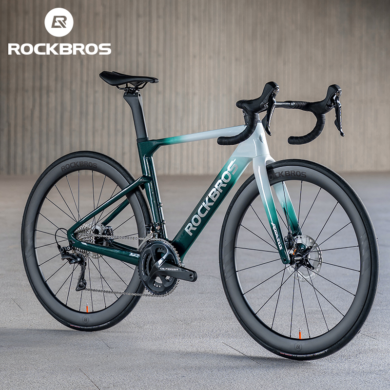 ROCKBROS ロードバイク カーボンファイバー自転車 T700 エアロ
