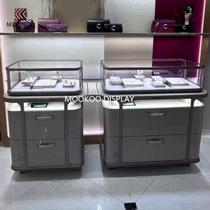 Tùy chỉnh LED-Lit Glass quầy Bảo tàng <span class=keywords><strong>Jade</strong></span> gian hàng triển lãm cho trung tâm mua sắm đồ trang sức điện thoại di động hiển thị giới thiệu - Product Image 6