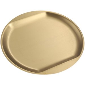 304 Stainless Steel Oval Tray Thickened Shallow Plate For Food Serving Household Use - Product Image 4