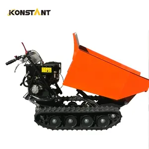 500KG Loading Track Site Crawler Mini Dumper with Hydraulic Tipping