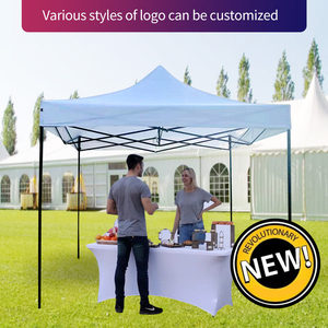 Logotipo personalizado 3x3 Pagoda Gazebo Protección UV Toldo impermeable Tienda de campaña Exposición plegable Jardín Toldos al aire libre Pop Gazebos Trade - Product Image 6