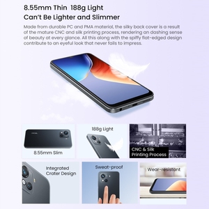 Versión Global Blackview <span class=keywords><strong>OSCAL</strong></span> <span class=keywords><strong>C80</strong></span> 8GB+128GB Cámara de 50MP Pantalla de 6.5 Pulgadas Android 12 Unisoc T606 Octa  <span class=keywords><strong>OSCAL</strong></span> <span class=keywords><strong>C80</strong></span>  Teléfonos Móviles - Product Image 5
