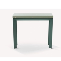 Table à manger de style moderne de luxe avec base en métal noir pour la maison ou l'appartement Fabriquée à Foshan