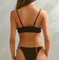 Chaînes de corps longues plaquées or 18 carats pour femmes, personnalisées, fines, sexy, avec pampilles, pour robe et bikini, bijoux en alliage tendance pour cadeaux