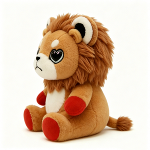 Peluche de león personalizado, peluche de león bebé, peluche de león de dibujos animados, muñeco de peluche de animal de safari - Product Image 3