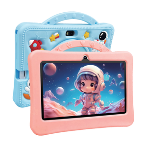 Kids <b>Tablet</b> PC <b>7</b> Inch Android 15 Wi-Fi Capacitive Screen Educational Learning Device Fashion Silicone Case Drop Resistance - Product Image 3