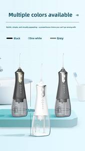 Cepillo de Dientes Eléctrico Multifuncional 5 en 1 Portátil, <span class=keywords><strong>Irrigador</strong></span> Dental a Prueba de Agua IPX6 de 300 ml, <span class=keywords><strong>Irrigador</strong></span> Bucal, Carga USB-C, 1500 mAh - Product Image 4