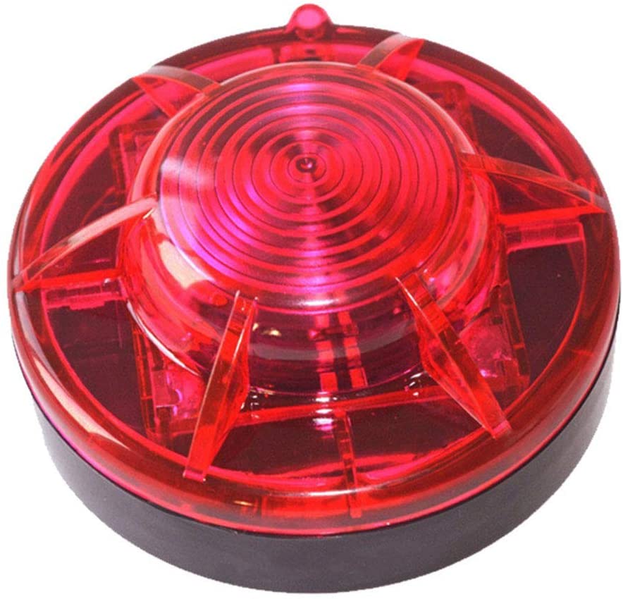 LED vermelho Aviso Segurança Piscando Strobe Beacon Luz Lanterna com Base Magnética para Veículo Caminhão Trator Golf Carts UTV Carro