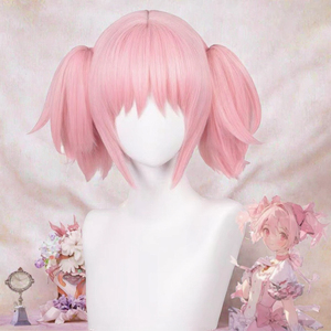 Perruque Ainizi 10 pouces en fibre haute température, fabriquée à la machine, densité 150%, style bob mignon, pour cosplay <span class=keywords><strong>Charlotte</strong></span> de Genshin Impact pour femmes - Product Image 1