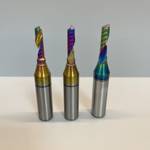 Professionelle TCT-Spiralfräser 1T Einzel-Spiralfräser 1/2 Zoll Schaft Präzisionsfräser für Holzbearbeitung - Product Image 5